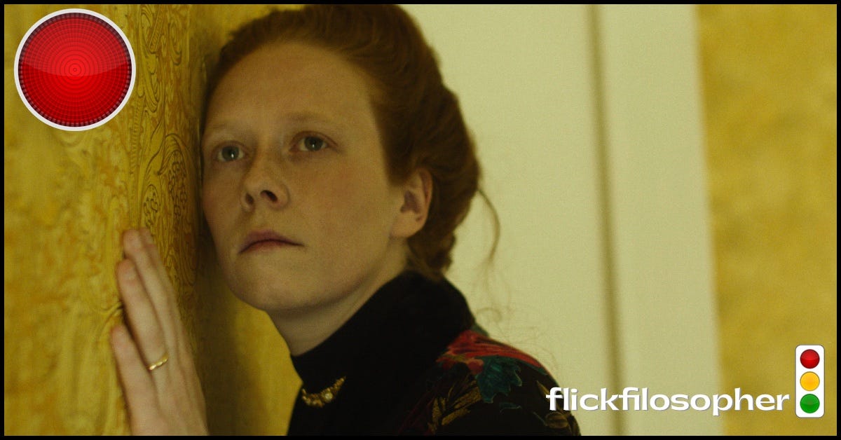 The Yellow Wallpaper movie review gaslight but no heat