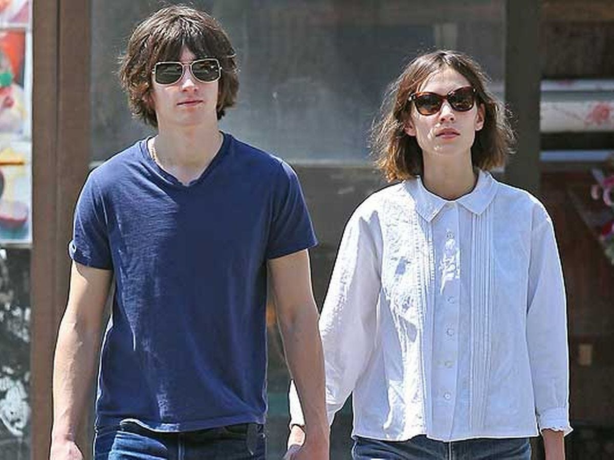 Alexa chung outlet and alex turner