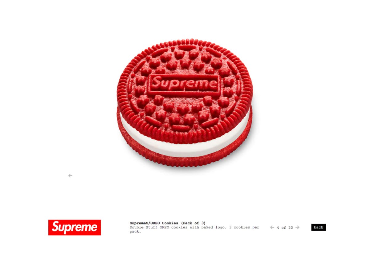 Supreme oreo amazon cheap