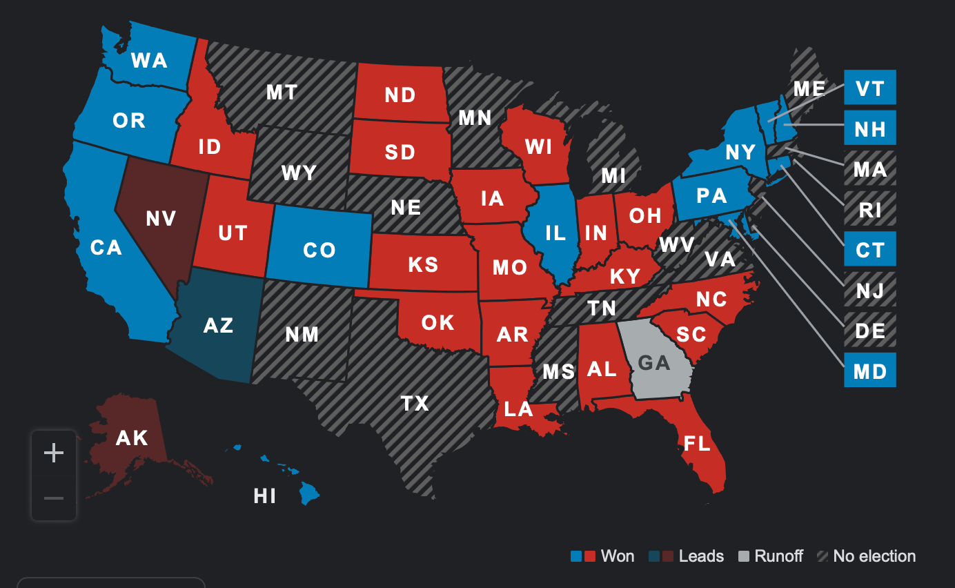 Las Elecciones de Medio Término en Estados Unidos