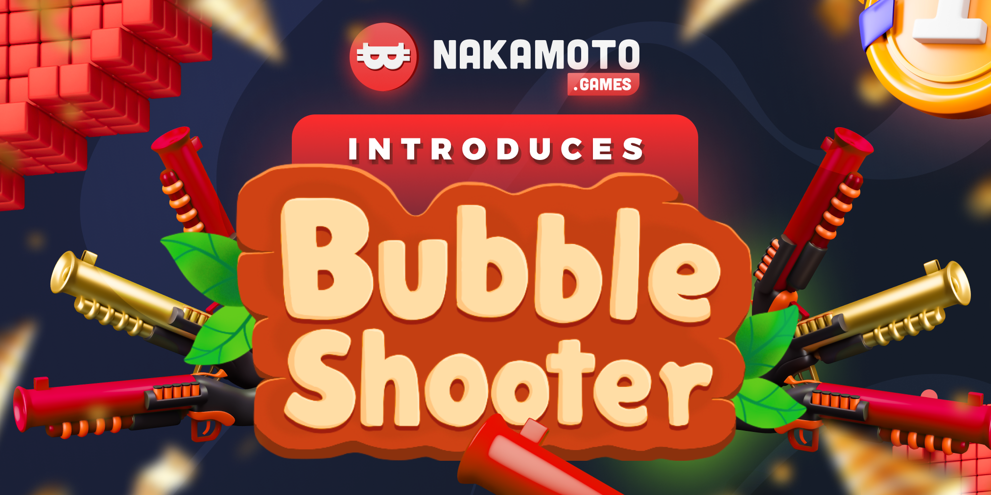 Nakamoto Games Launches Bubble Shooter