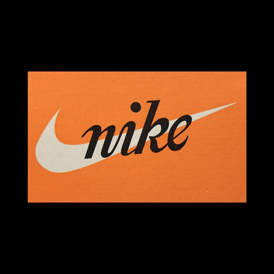 Old hotsell nike symbol