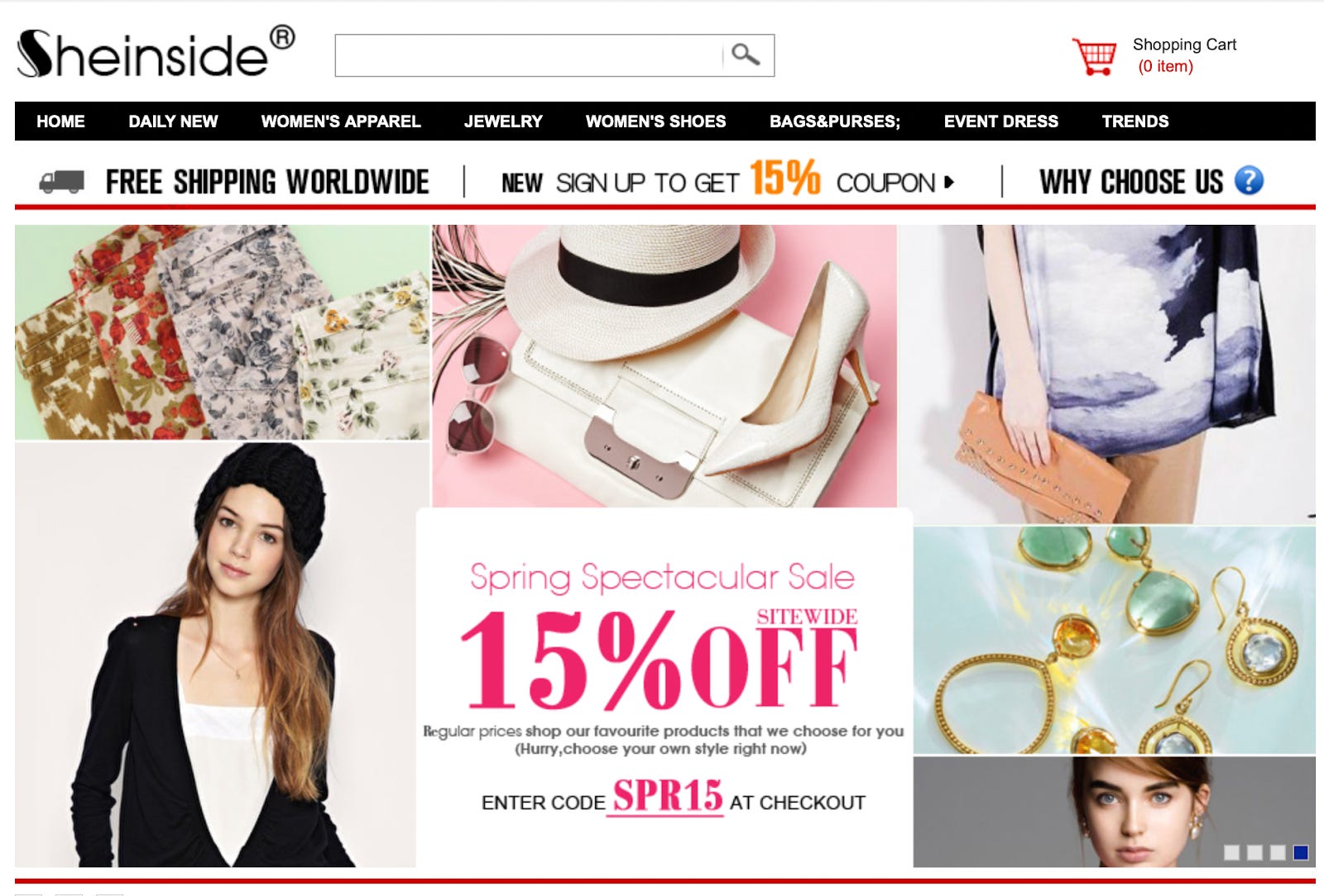 Sheinside outlet website clearance
