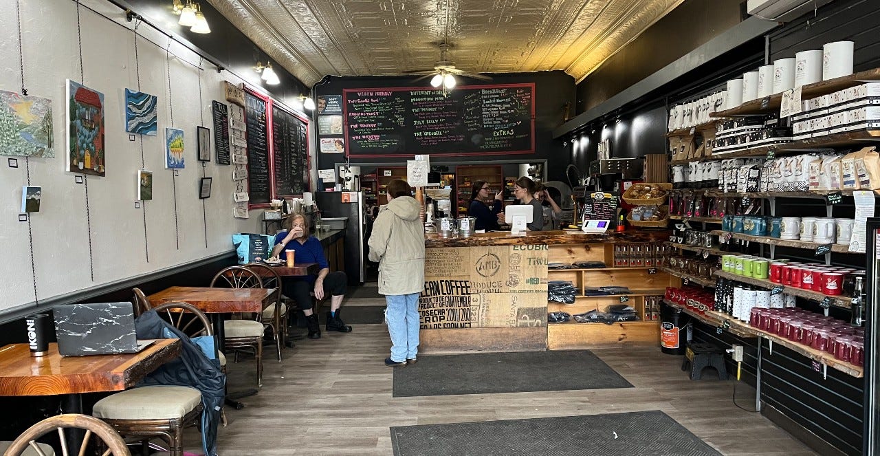 Traders coffee shop