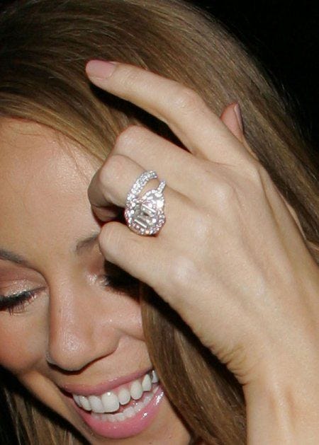 Mariah carey sale ring price