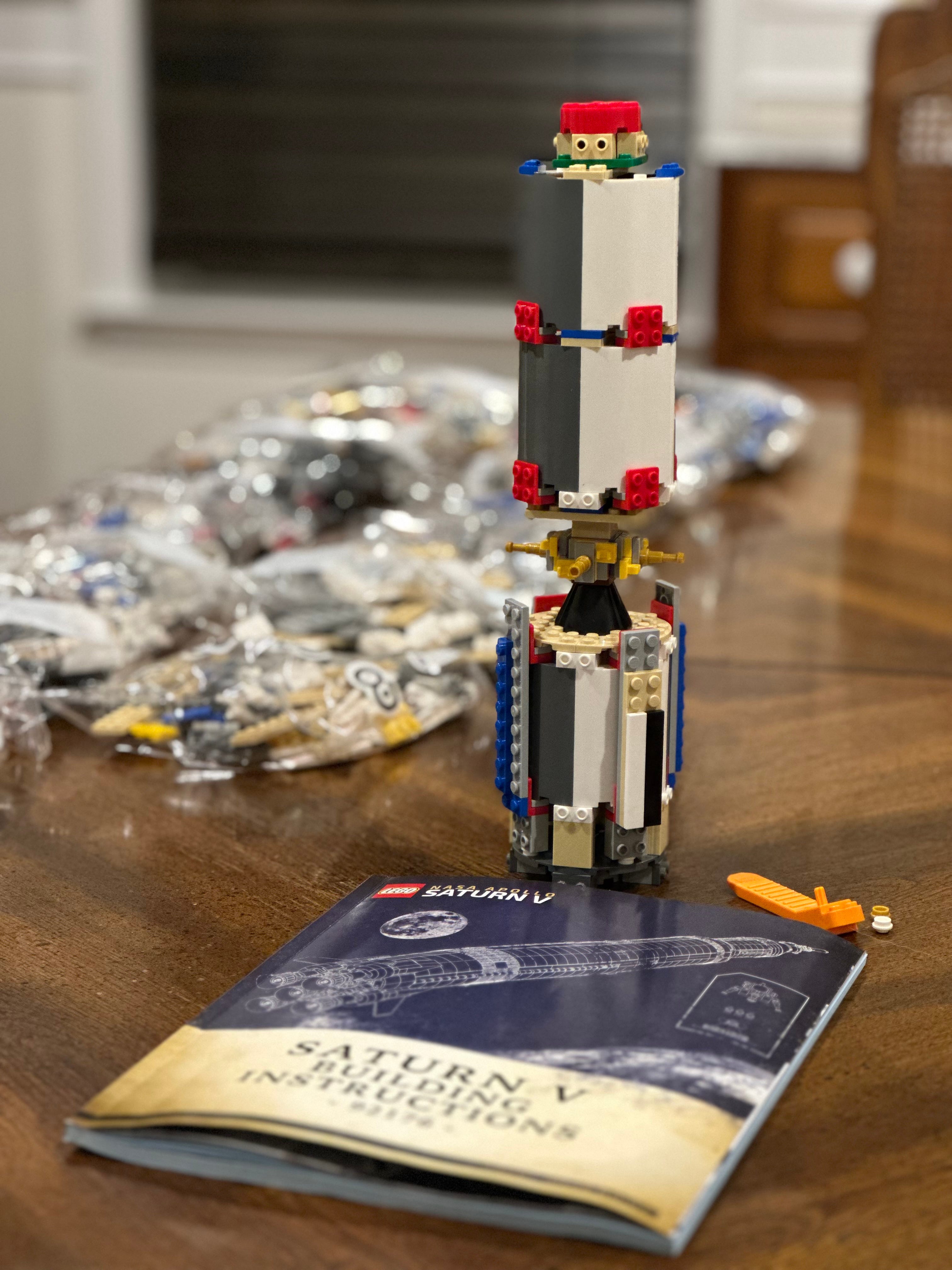 The Lego Build by Jeff Mayhugh Politics and Parenting
