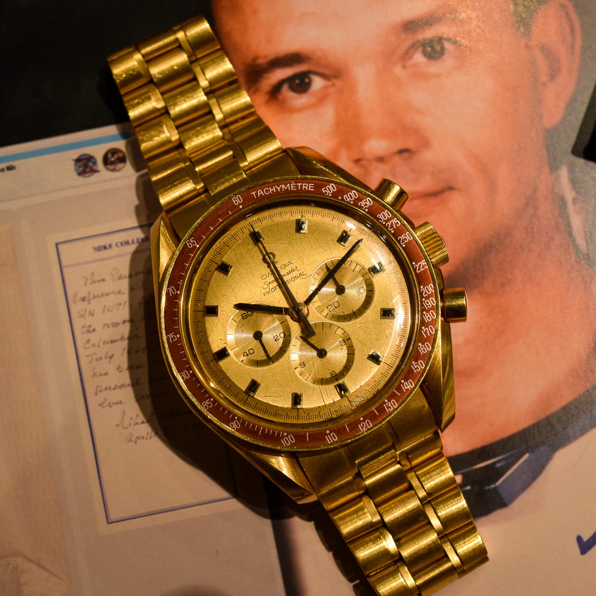 Omega speedmaster armstrong deals