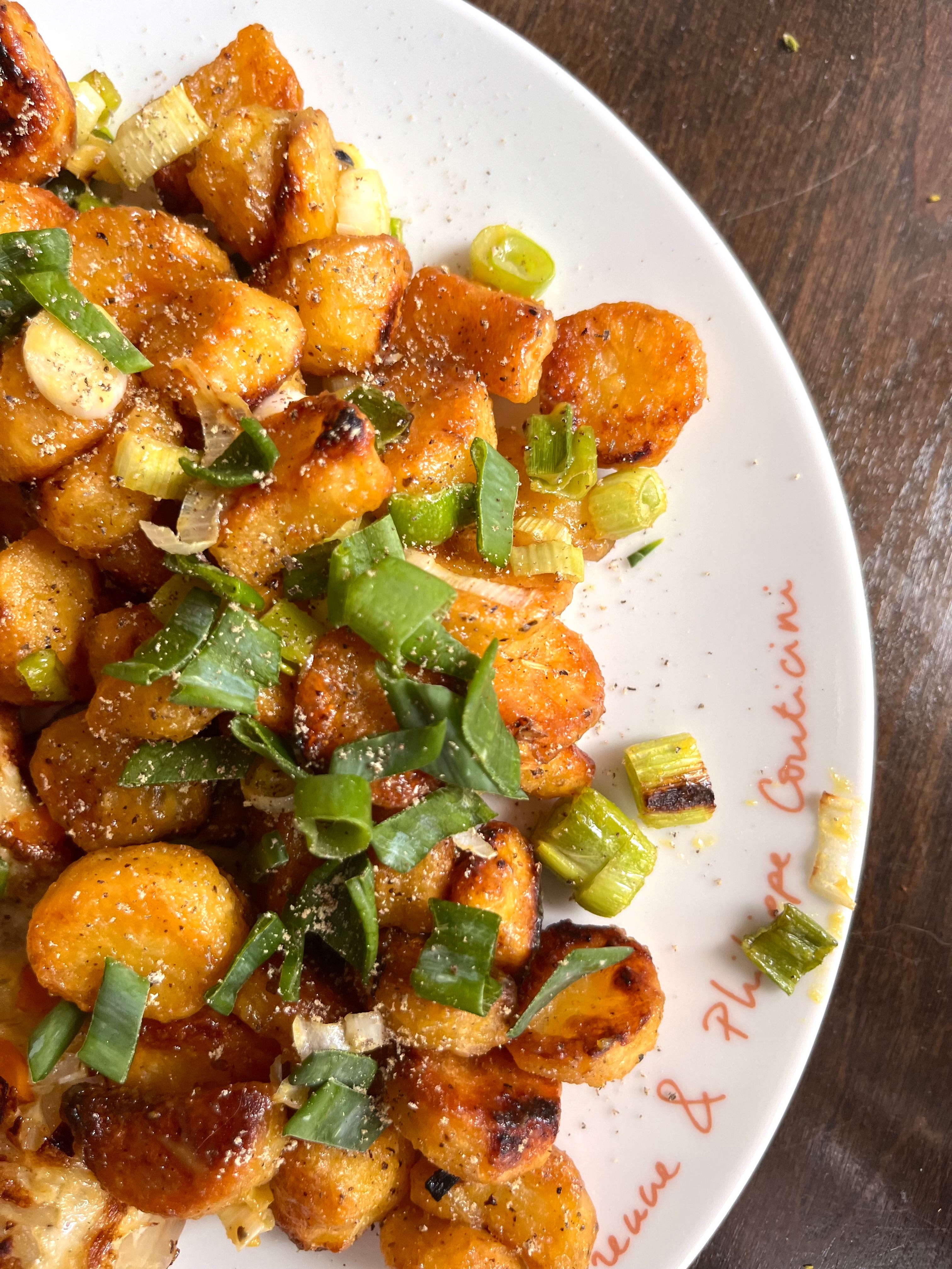 Honey Mustard Potatoes by Anjali Sundaram