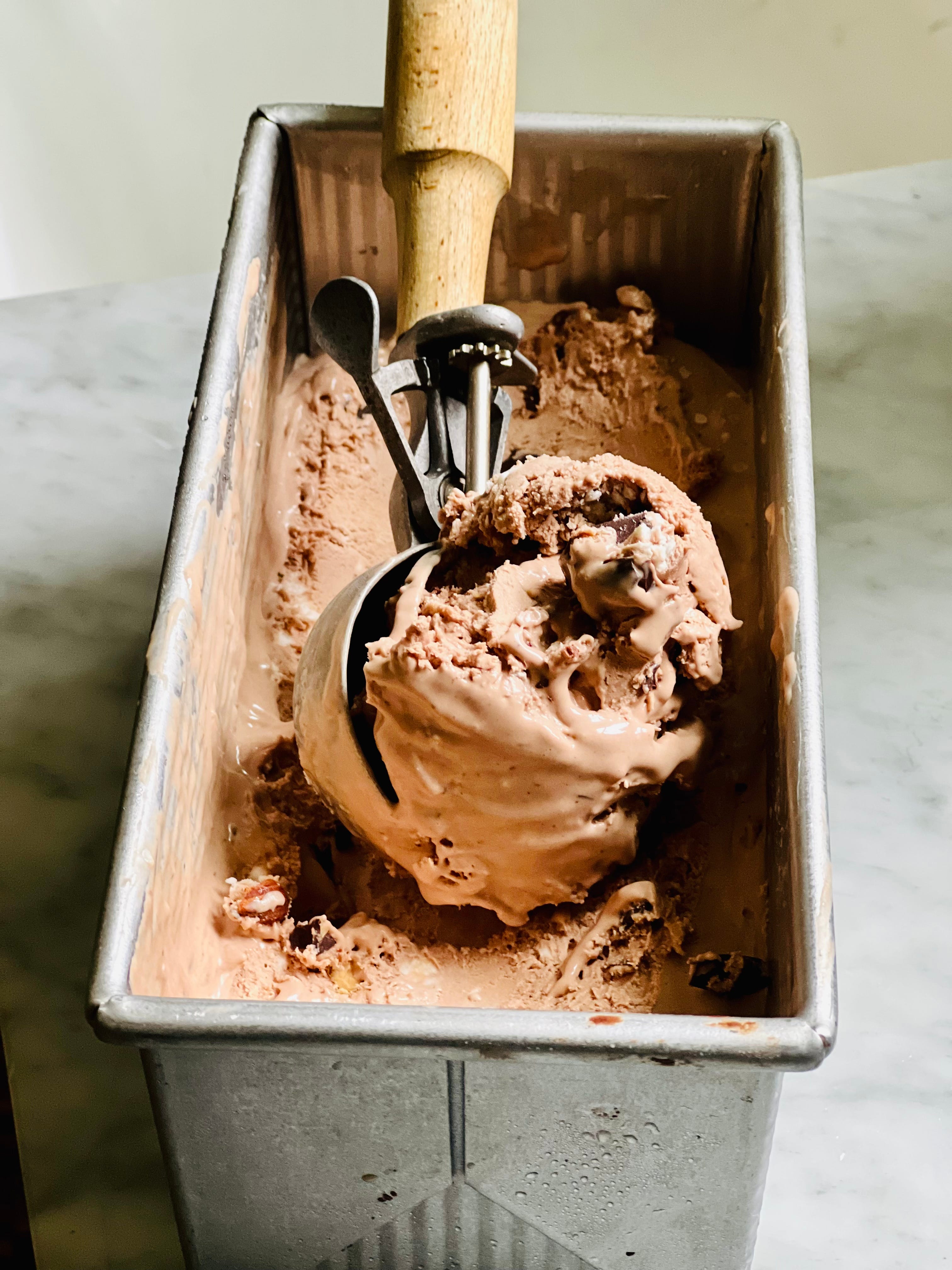 Homemade ice cream without discount churn