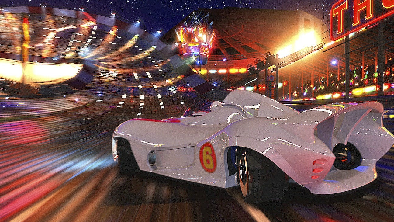 Speedy racer racing set discount