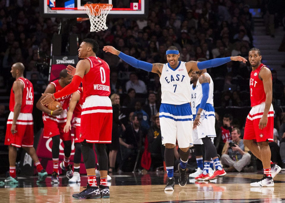 Ranking the Best and Worst NBA All Star Uniforms