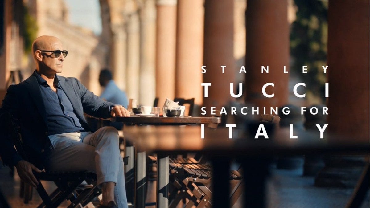 Stanley Tucci Searching for Italy by David Scott