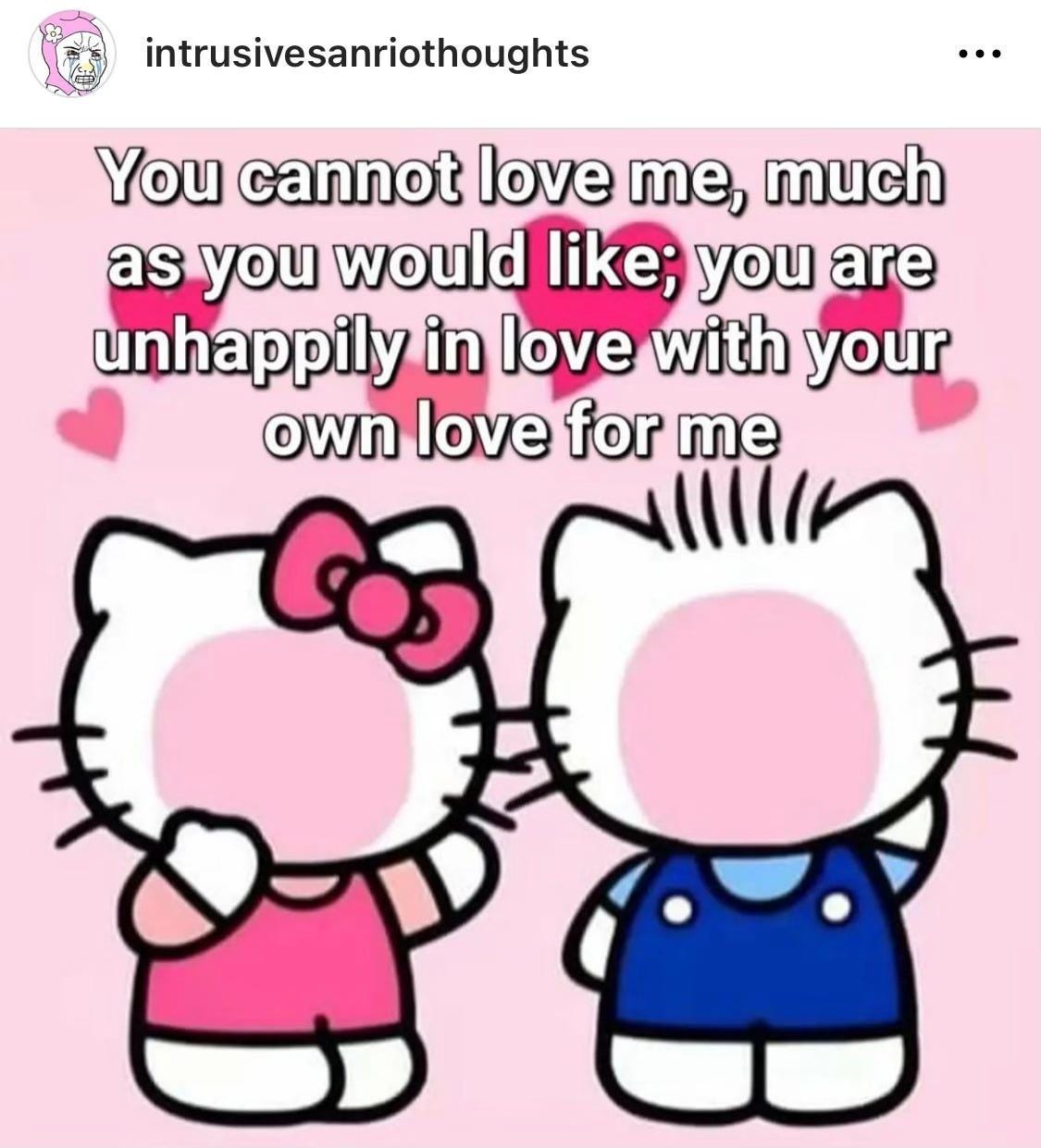 Kitty do you love me discount