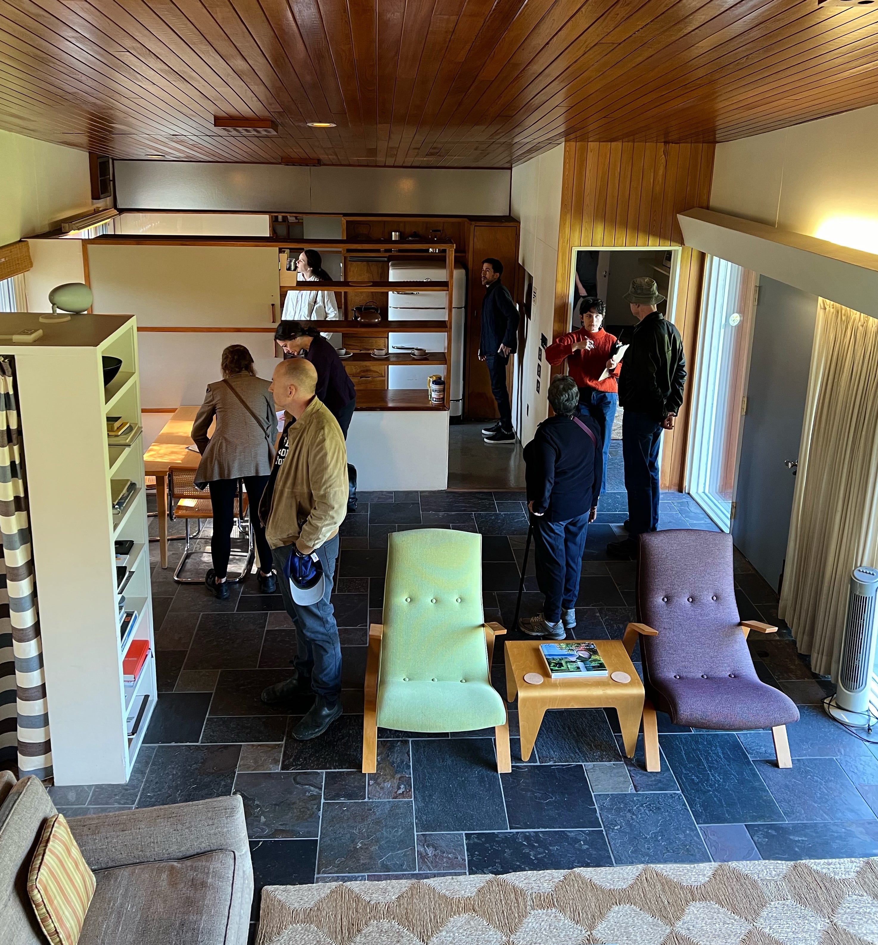Touring the Marcel Breuer House at the Rockefeller Estate