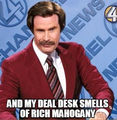 My deal 2025 desk