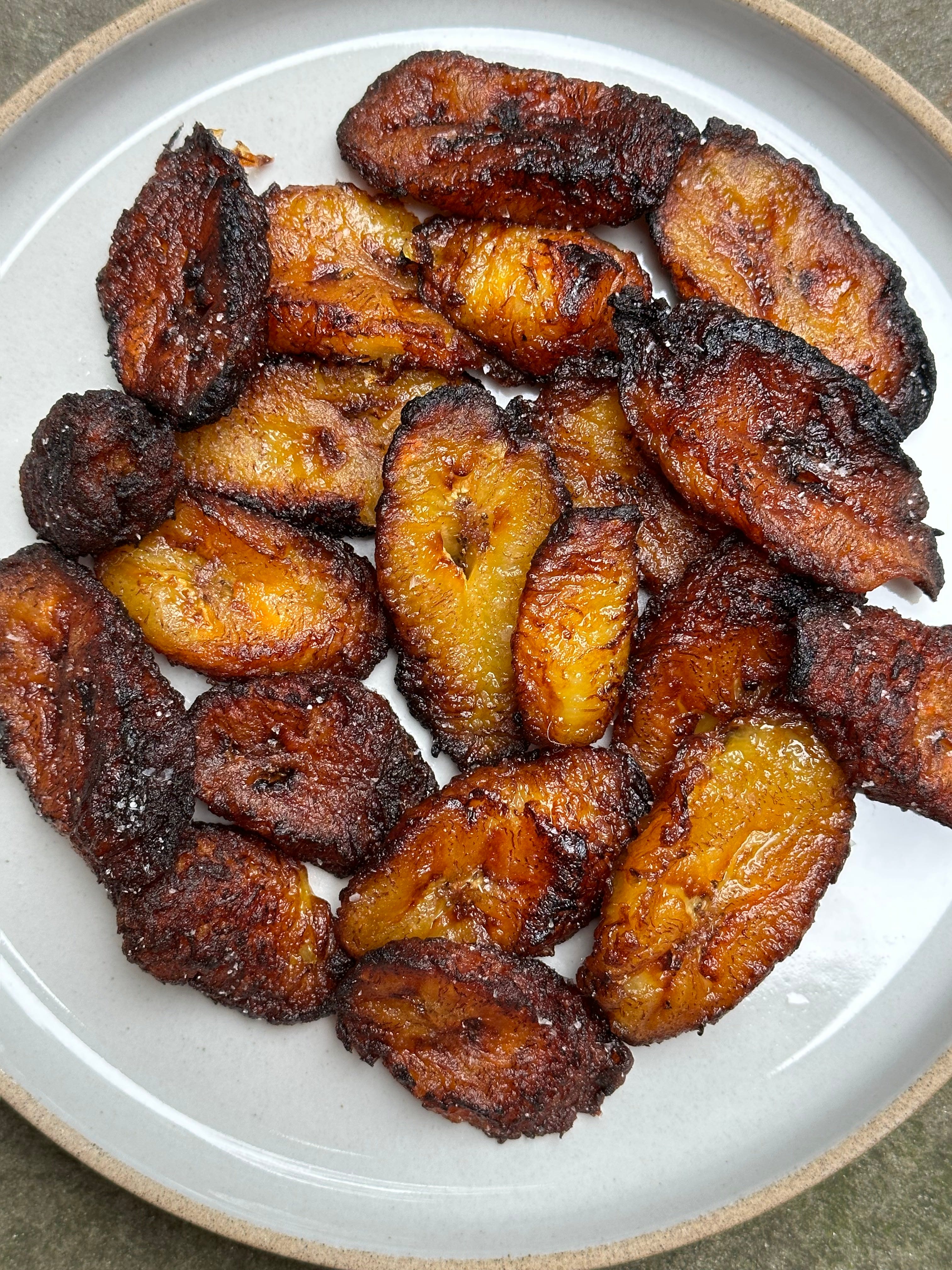 get a bunch of plantains now, make this in a month