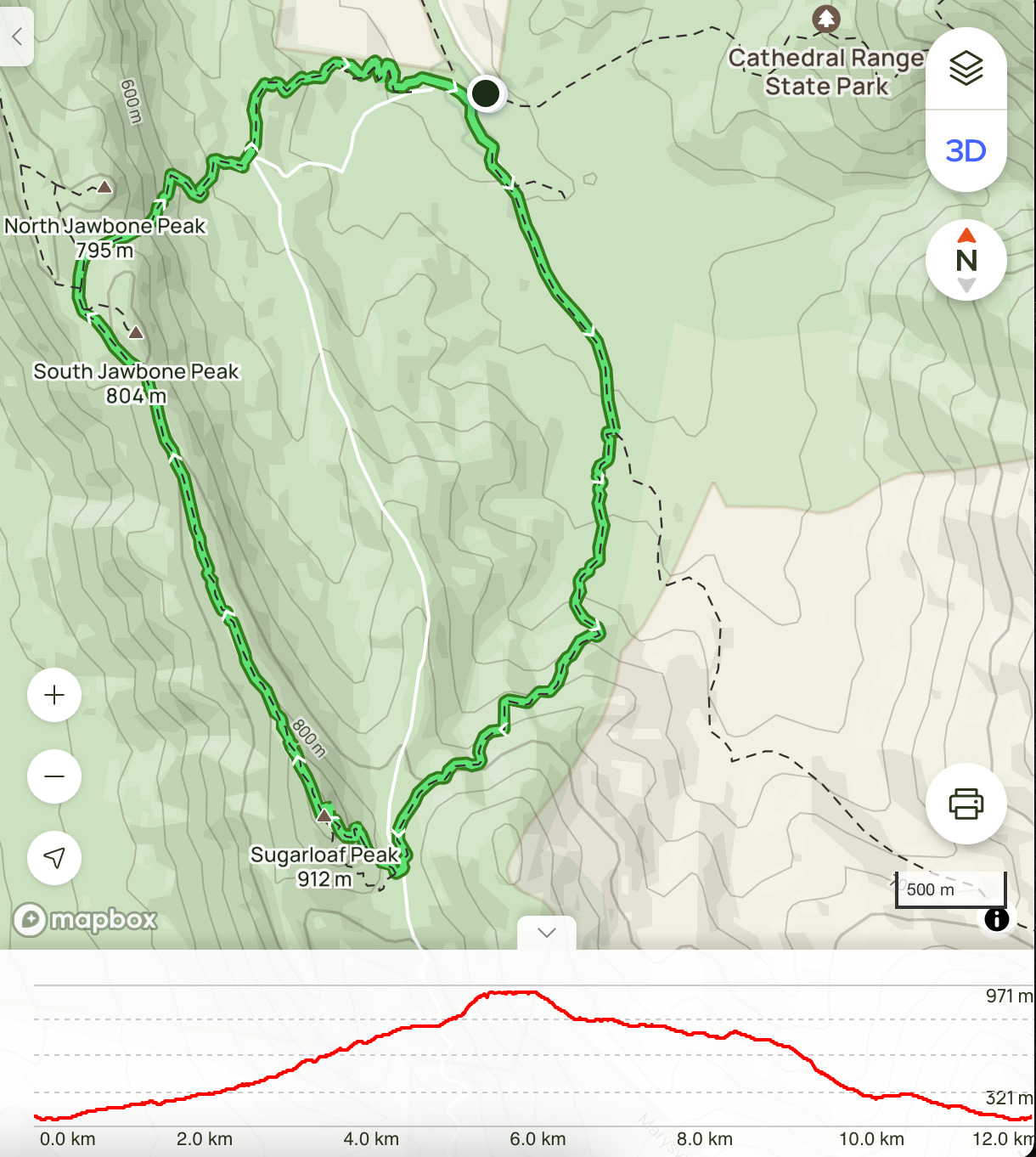 The Epic Southern Circuit of the Cathedral Range