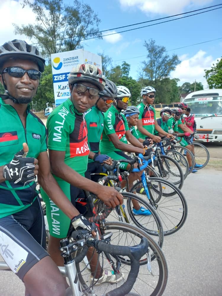 Malawi Cyclists Place Top 50 in Zanzibar Sports Fest