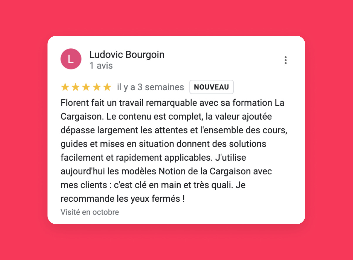 🎈4 optimisations simples (étude de cas) 📦 La Cargaison 48