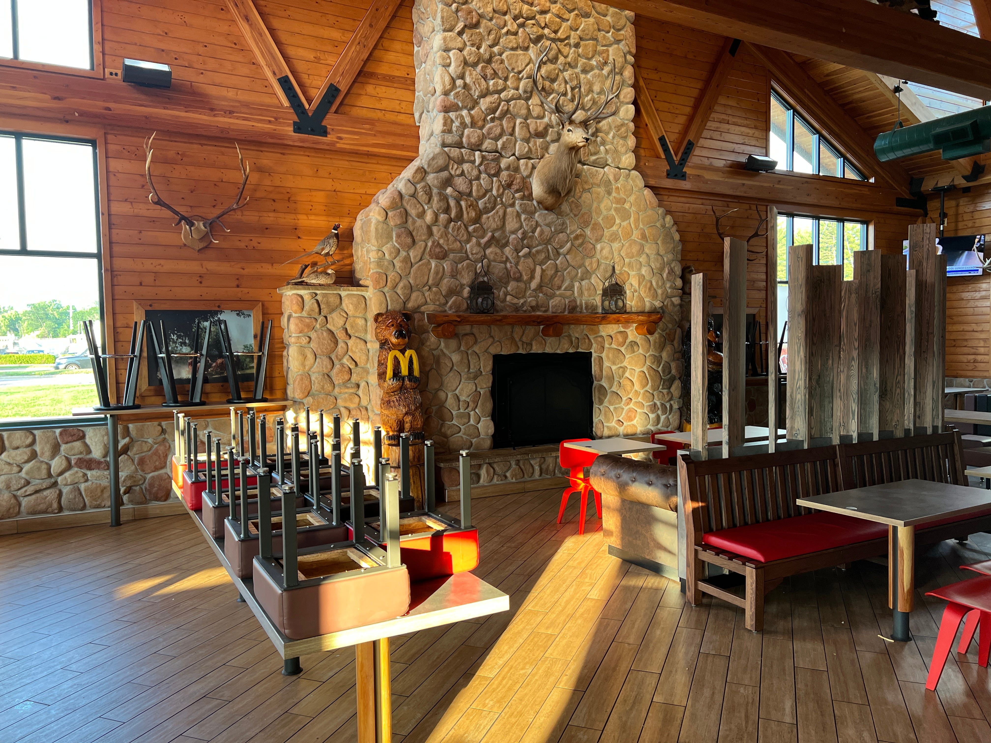 I'm Lovin' It The story of the gigantic log cabin McDonald's in