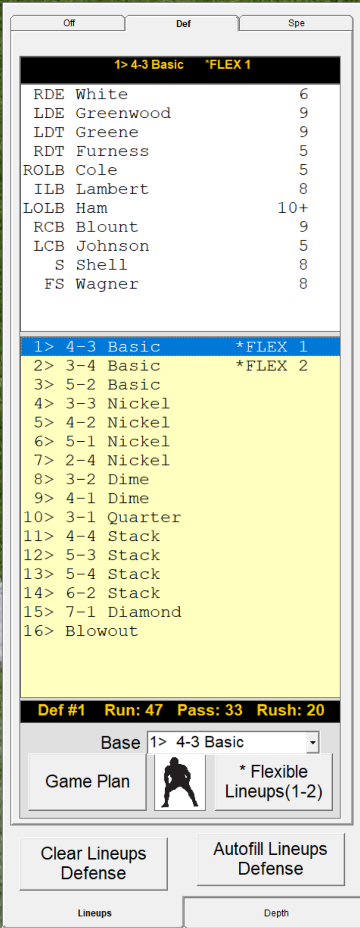 4 3 Vs 3 4 Defense 4 3 Vs 3 4 Defense