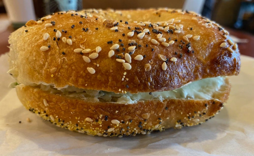 Can I get a good Bellingham bagel at... The Bagelry