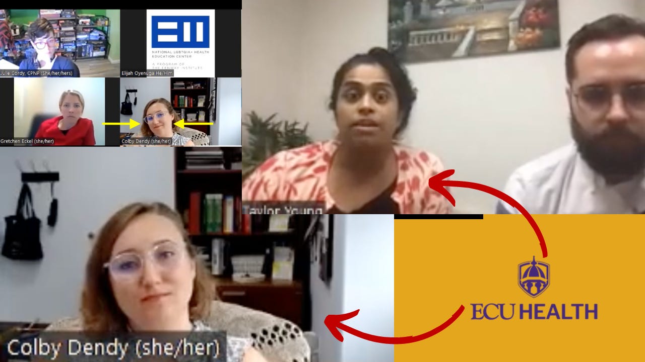 ECU pediatricians trained by crazy doctor featured in “What is a Woman”