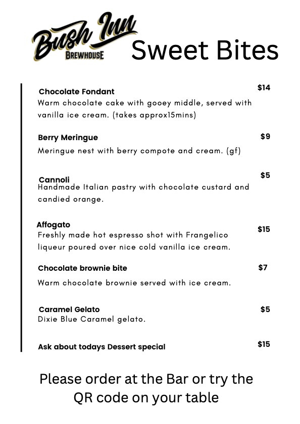 BUSH INN DELORAINE Heads Up Launceston