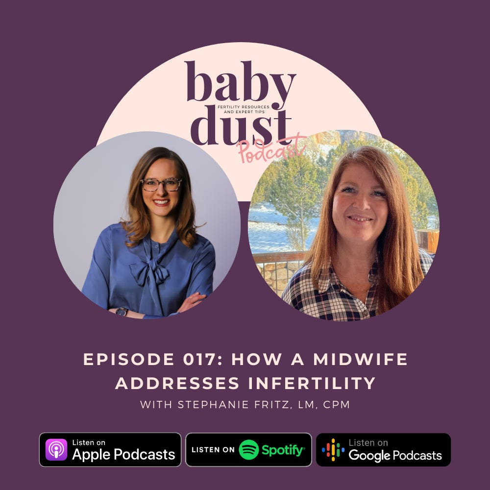 Episode 017: How a Midwife Addresses Infertility with Stephanie Fritz ...