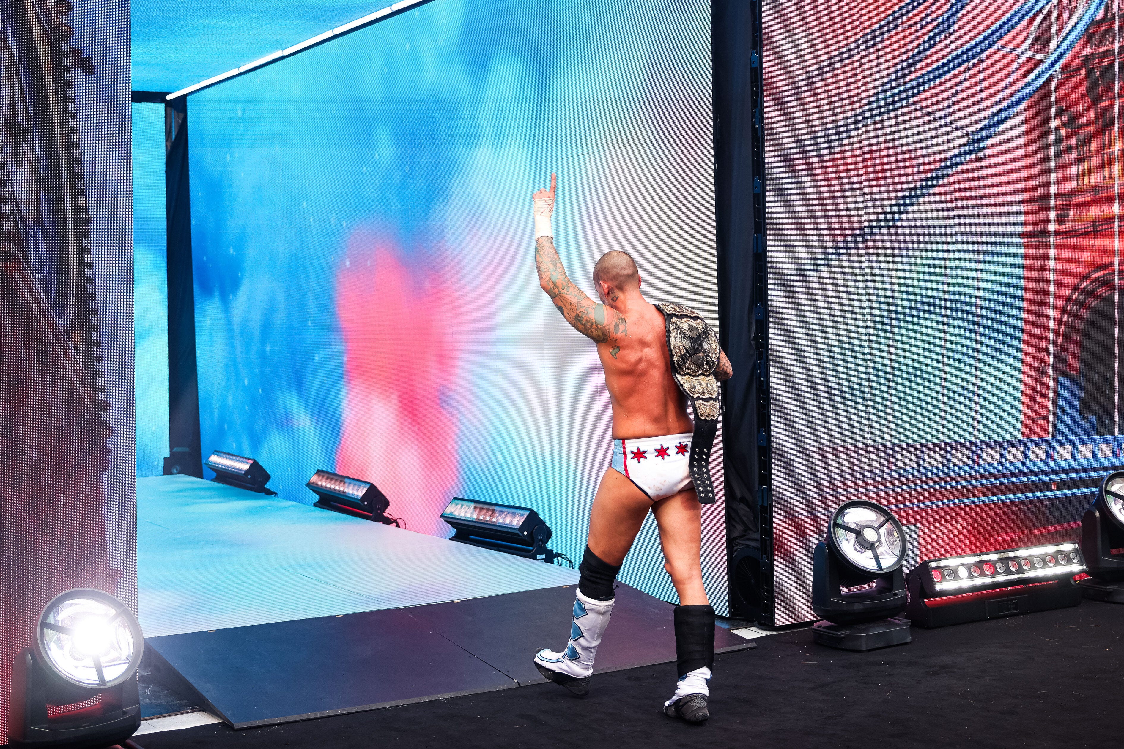 Cm punk aew sales