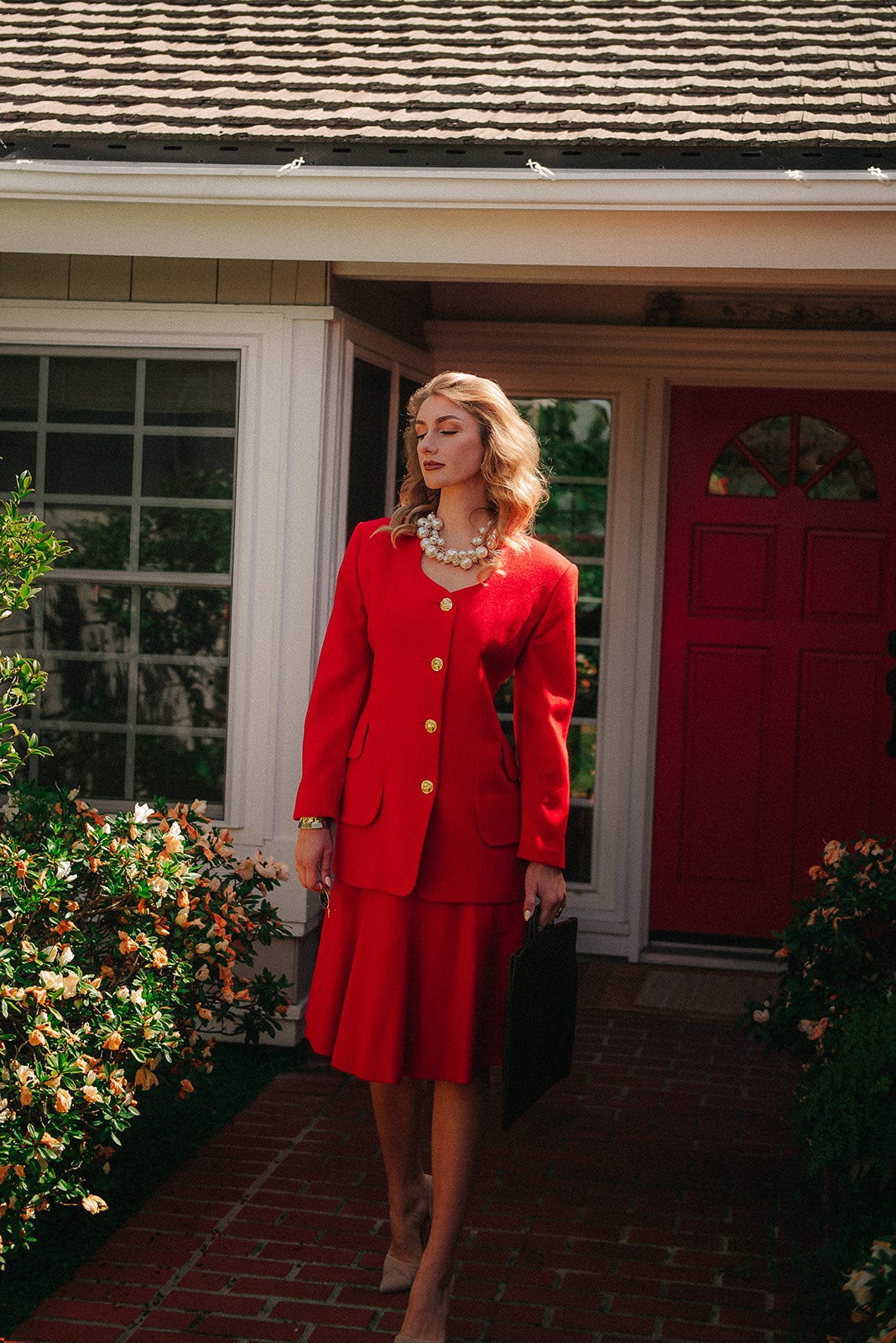 Vintage Finds: 1980s I. Magnin Skirt Suit