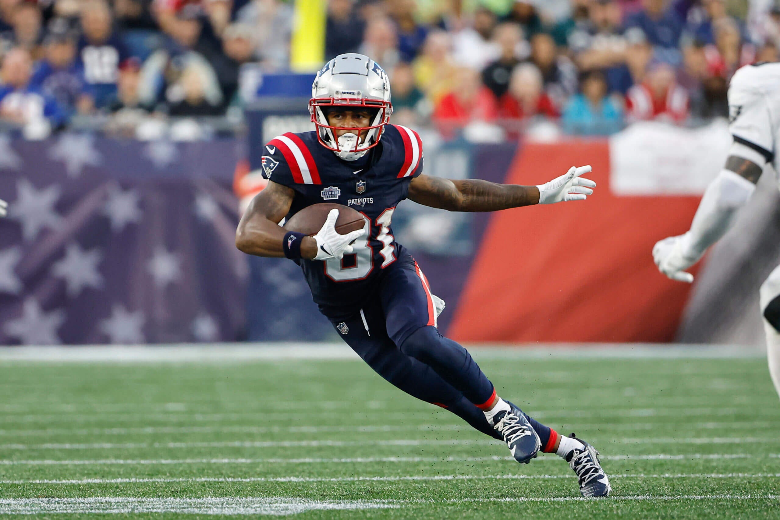 Is it time for the Patriots to increase the workload for rookie wide