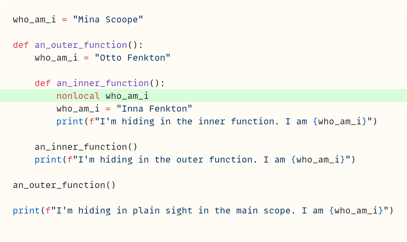 Let's Eliminate General Bewilderment • Python's LEGB Rule, Scope, and ...