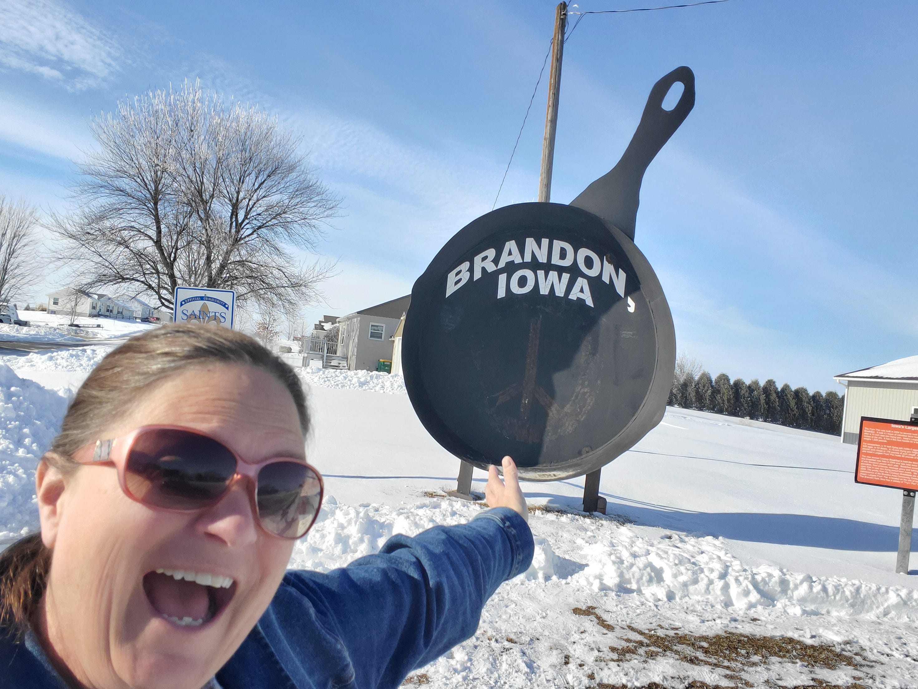 Episode 39 Iowa s Largest Frying Pan Travel With Sara episode-39-iowa-s-largest-frying-pan-travel-with-sara