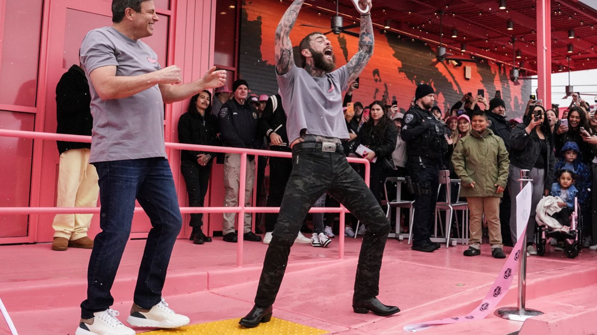 Gucci cowboy boots post malone sales