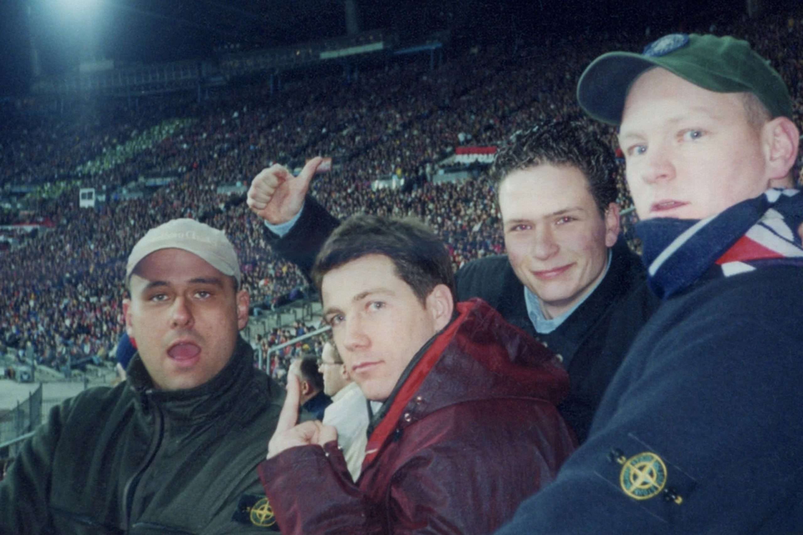 Stone island hooligan jacket store
