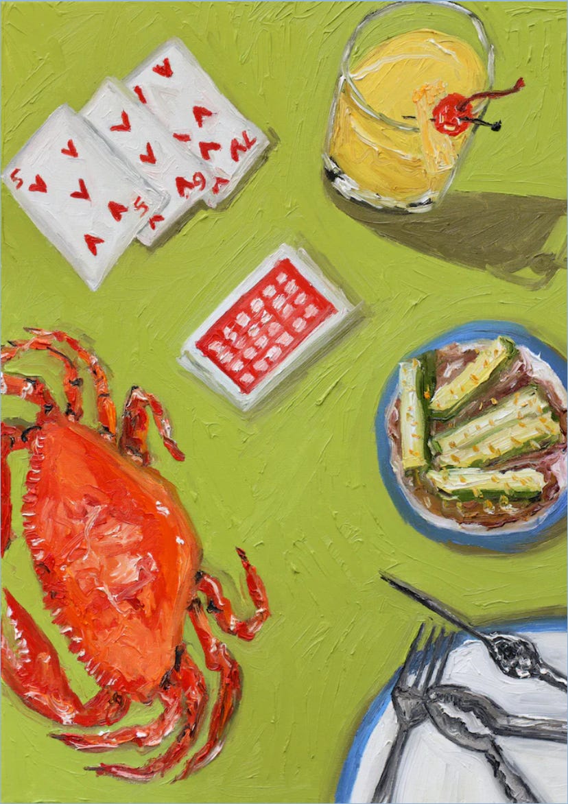 it's soft shell crab january - by erica schwed