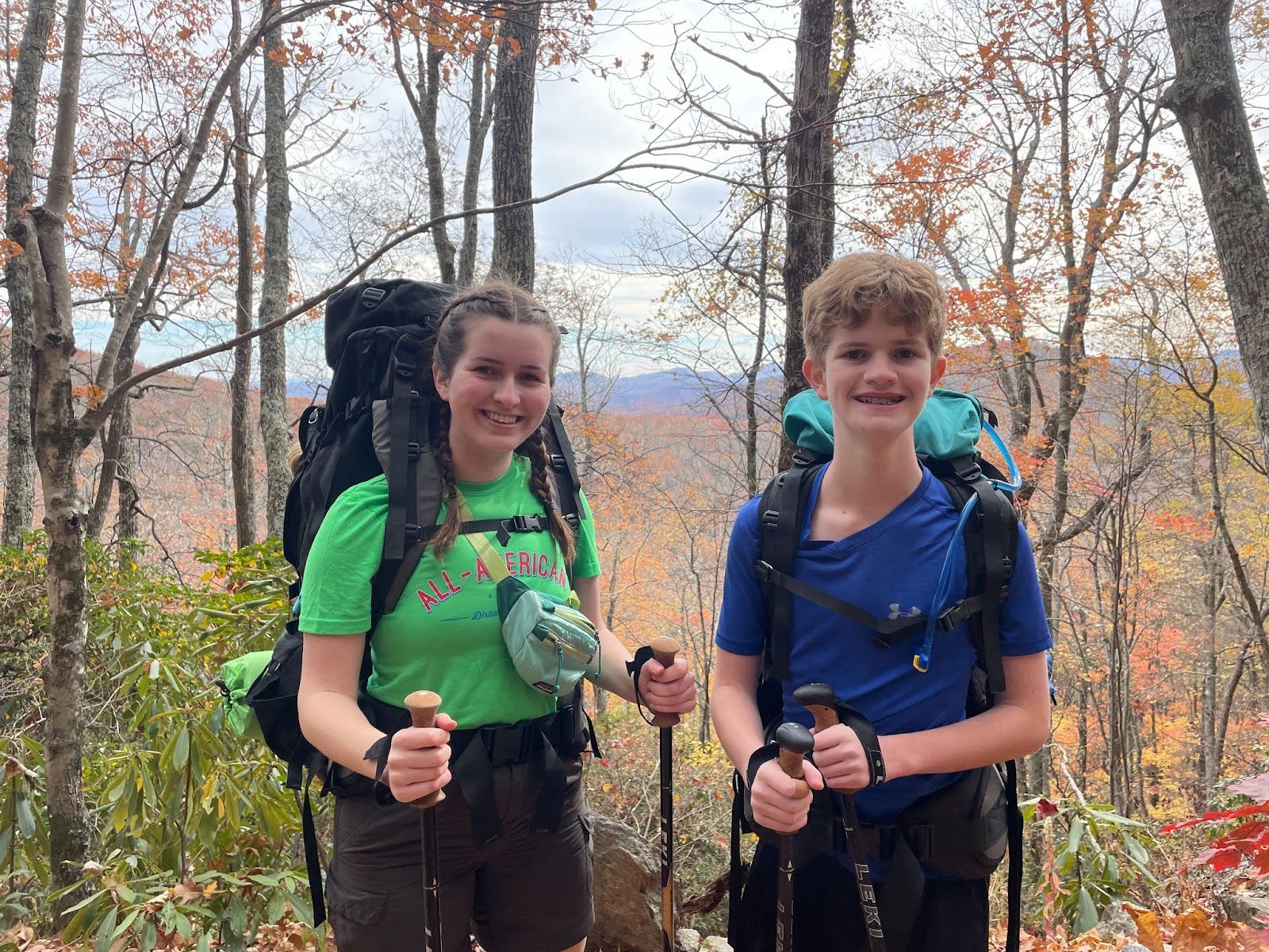Best fall backpacking trips cheap