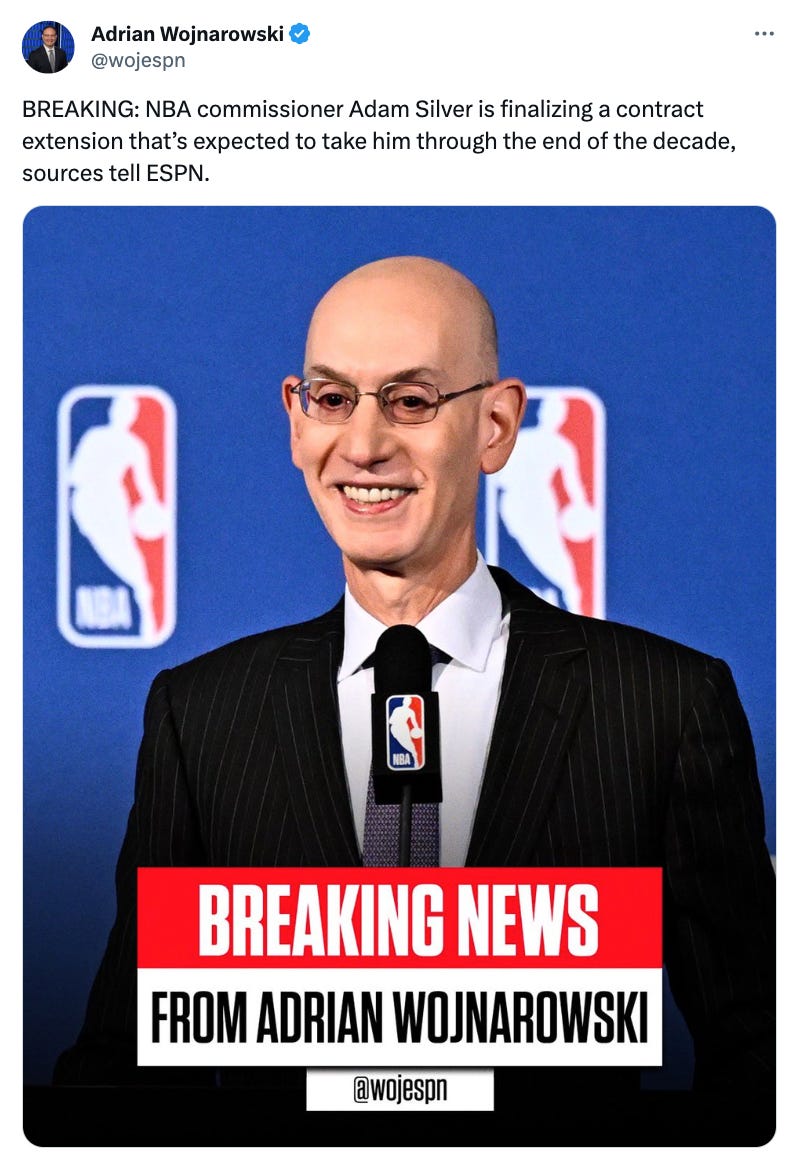 Nba breaking shop news