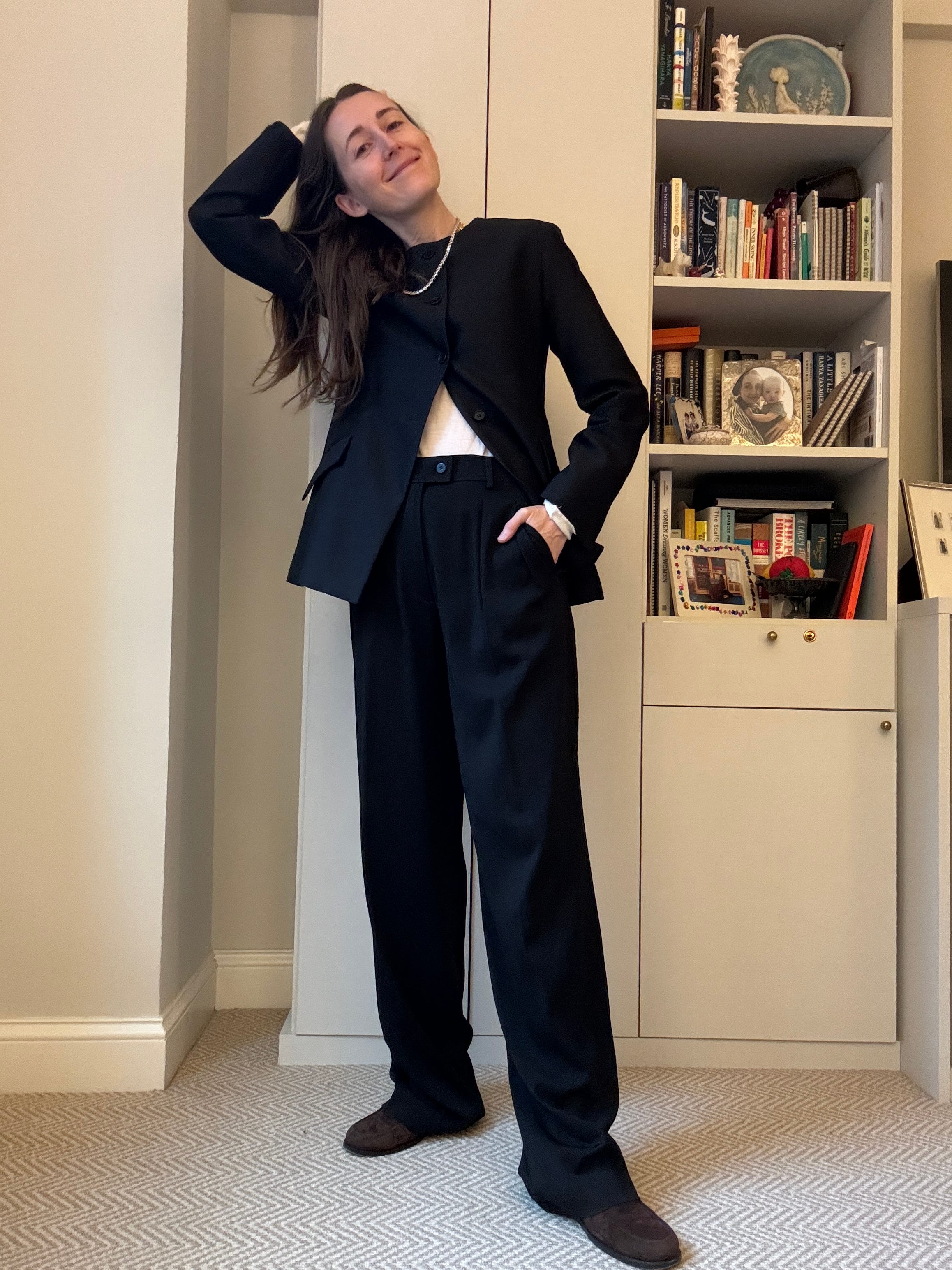 90s Armani style blazers - by Becky Malinsky