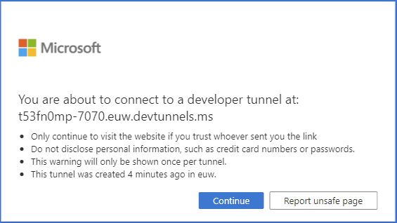 Dev Tunnels: Share your local app with Anyone in 10 seconds using ...