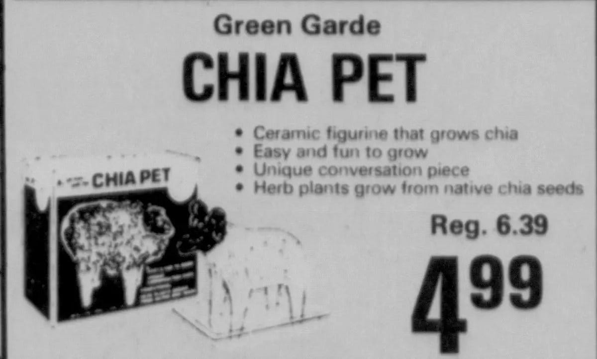 The Original Chia Pet Commercial? The Retroist