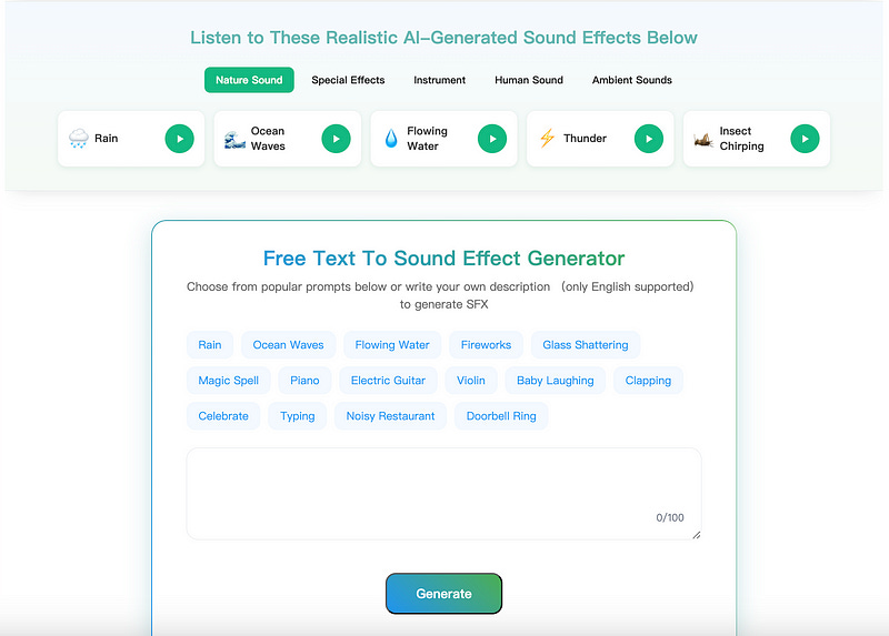 5 Best Free AI Sound Effect Generators for Creative Projects
