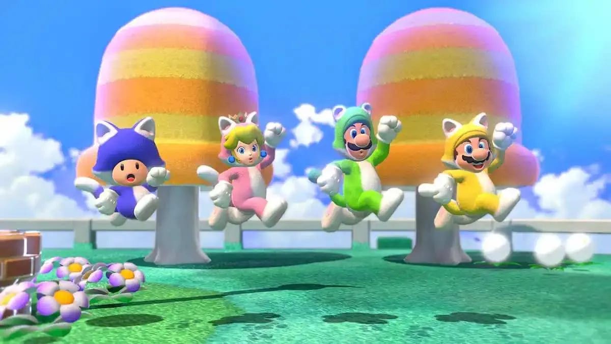 Super mario hotsell 3d world free