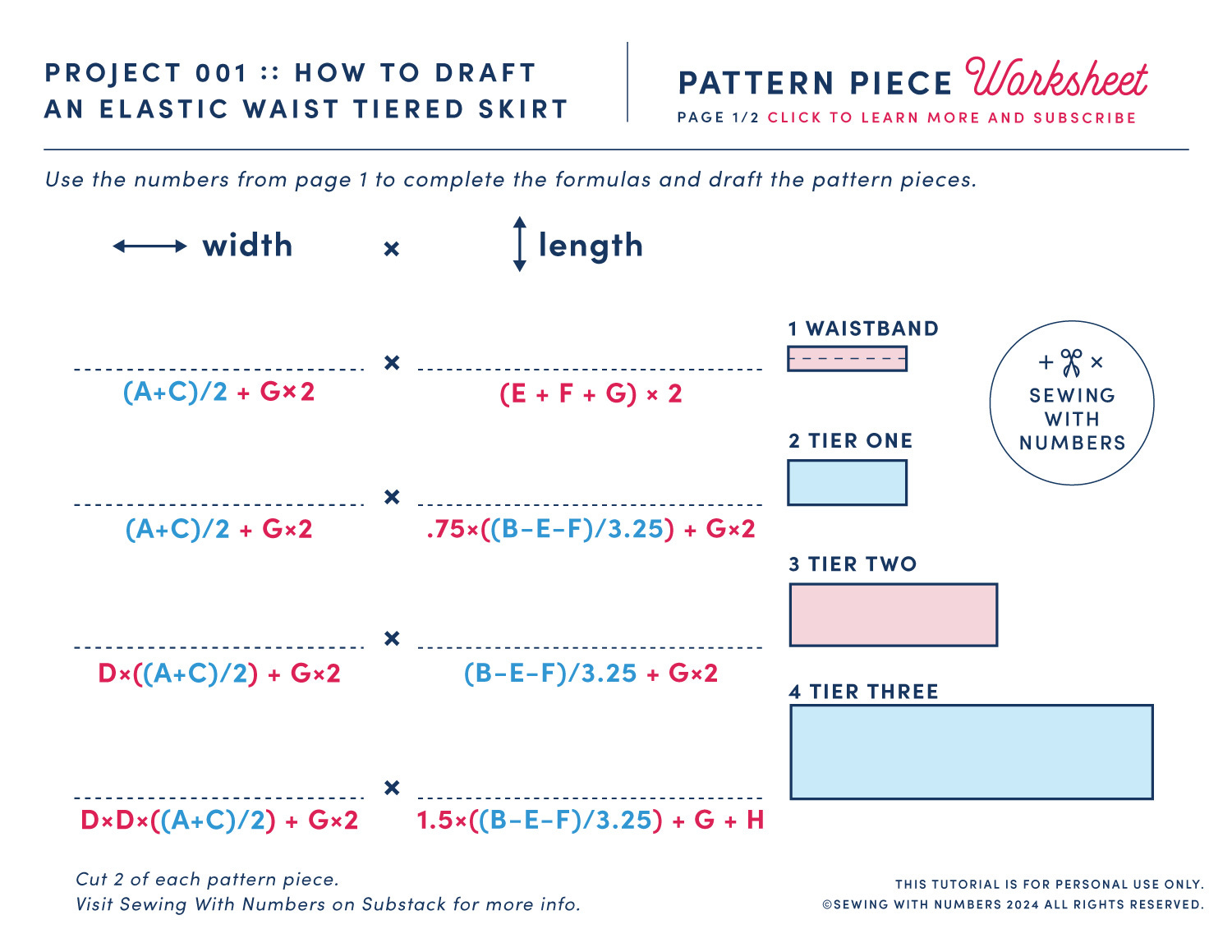 Tiered skirt measurements cheap