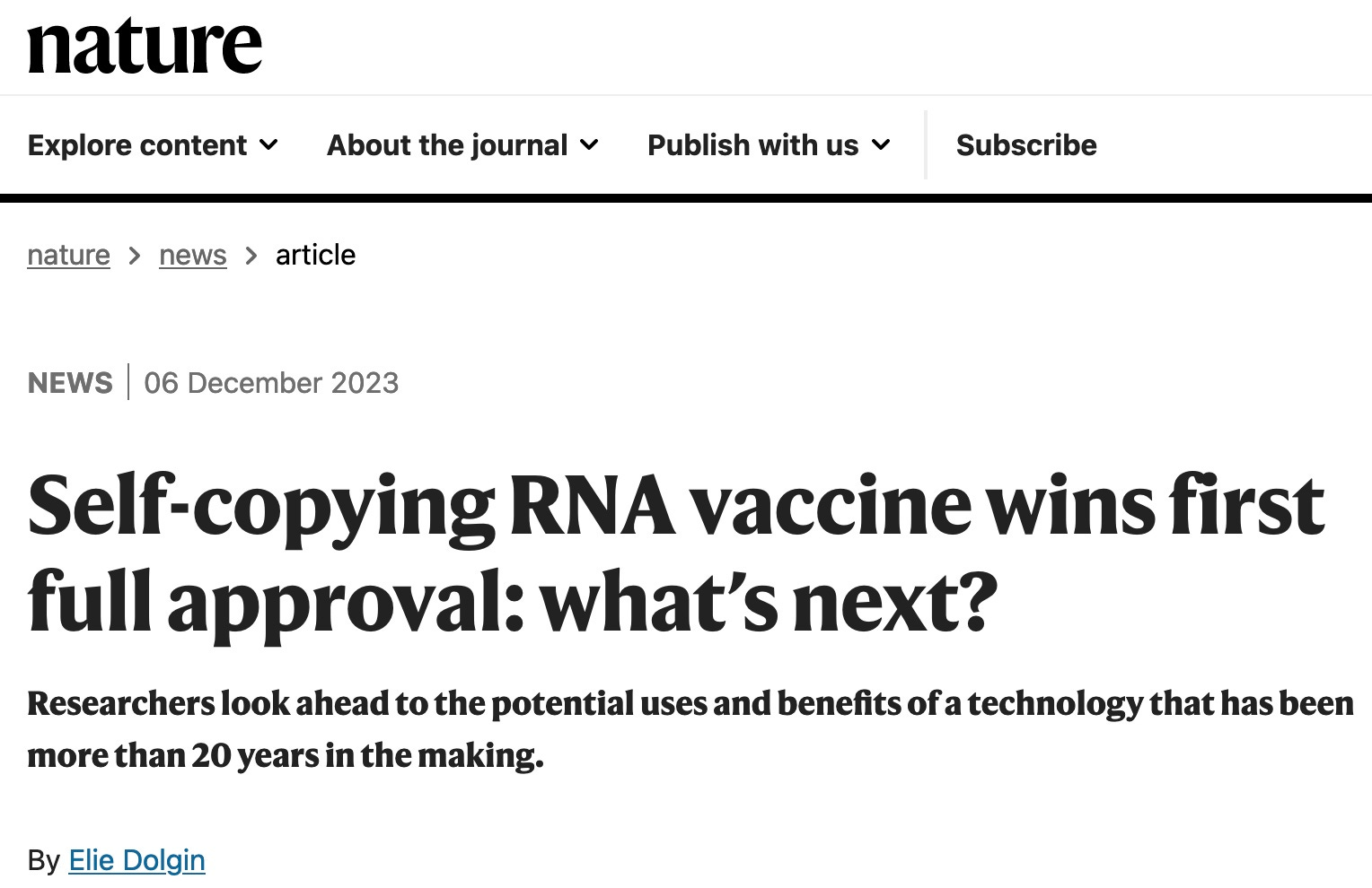 Japan approves self-amplifying (saRNA) COVID vaccine!?!