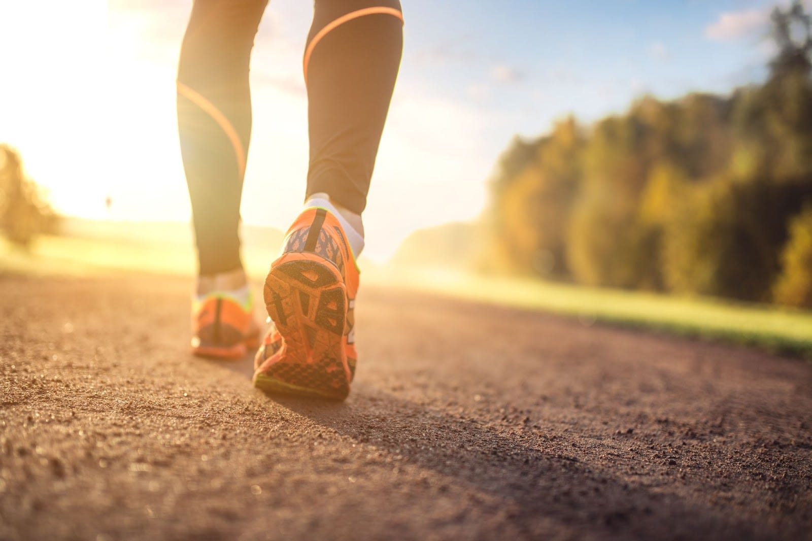 Walking for store fitness and pleasure