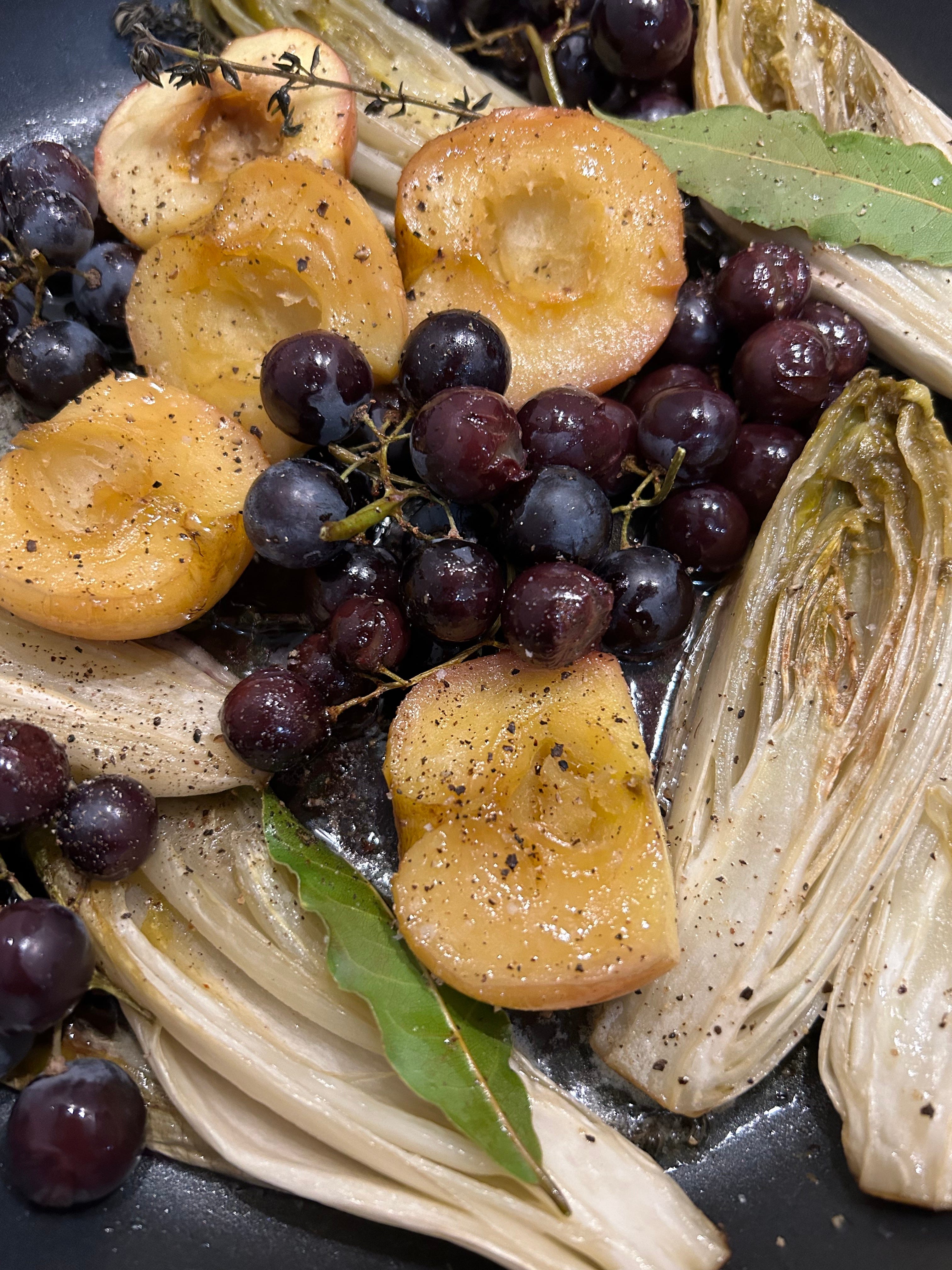 Add heat and some sweet and bingo! Bitter leaves irresistible