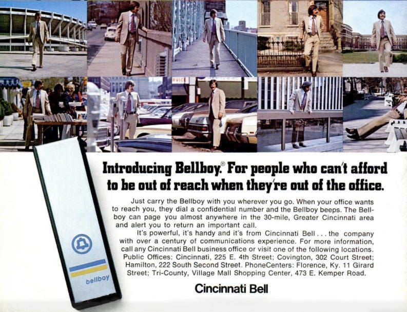 The Bellboy and the History of Telephone Pagers