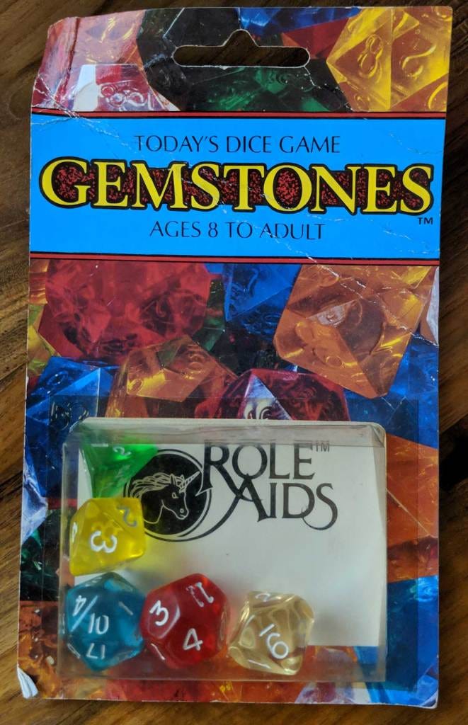 Mayfair Role Aids Nanorien Stones Blue Folder AD&D Module